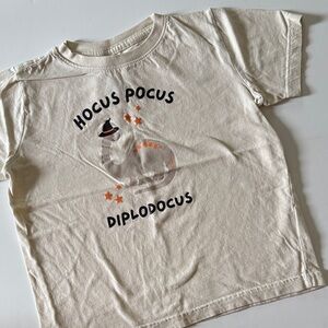 Hocus Pocus Diplodocus Kids Halloween T-Shirt